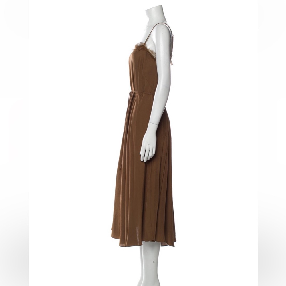 VINCE square neckline midi dress - Picture 3 of 3